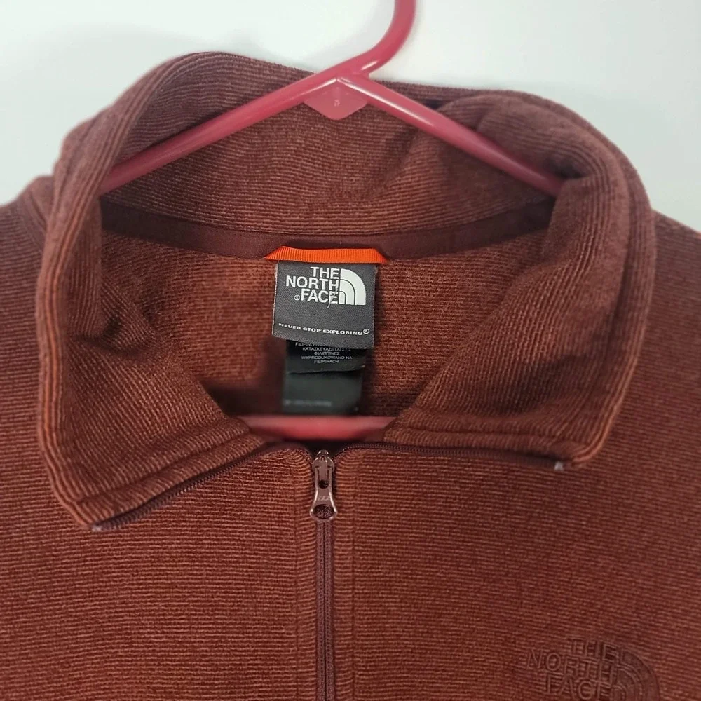 North Face Pullover Mens XL Half Zip Fleece‎ Sweater Outdoors Hiking Lightweight
